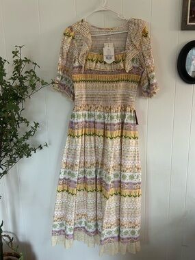 Ivy City Co boxwood blossoms dress